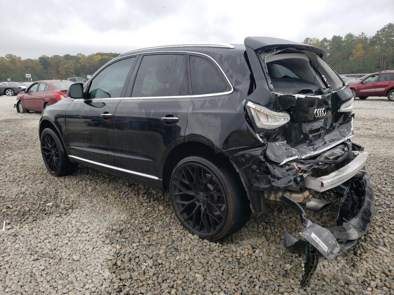 2015 Audi Q5 VIN WA1LFAFP1FA018302 Copart auction photo, rear end damage thumbnail 2