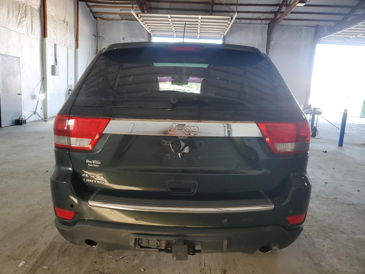 2011 Jeep Grand Cherokee VIN 1J4RR5GT5BC652215 Copart auction photo, front end / undercarriage damage thumbnail 6