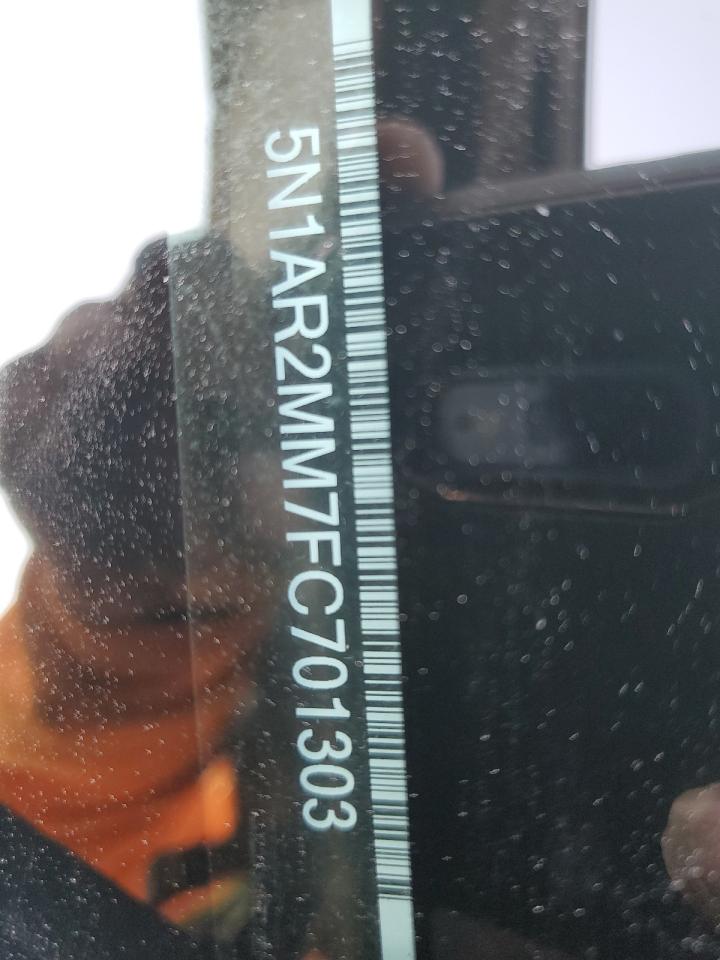 2015 Nissan Pathfinder VIN 5N1AR2MM7FC701303 Copart auction photo, side / minor dent/scratches damage thumbnail 15