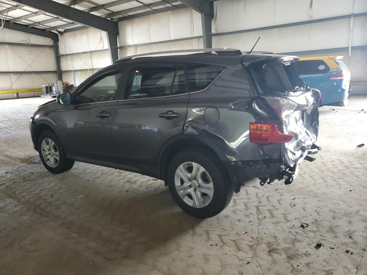 2015 Toyota RAV 4 VIN JTMZFREV8FJ054664 Copart auction photo, rear end / front end damage thumbnail 2