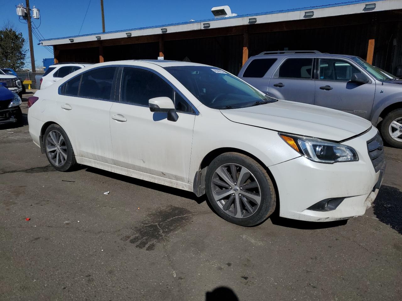 2015 Subaru Legacy VIN 4S3BNBN66F3065963 Copart auction photo, side damage thumbnail 4