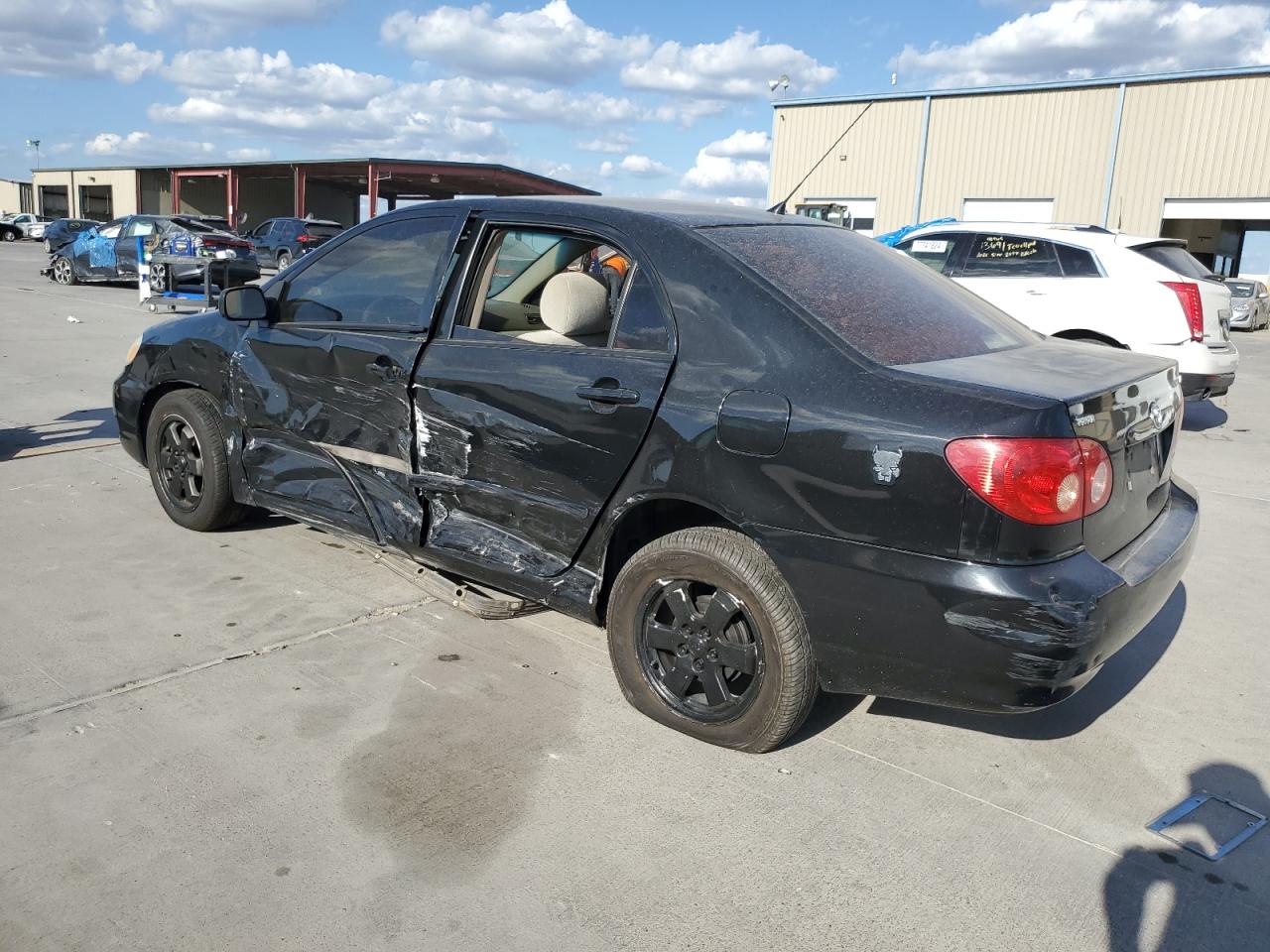 2005 Toyota Corolla VIN 1NXBR32E45Z503924 Copart auction photo, side / hail damage thumbnail 2