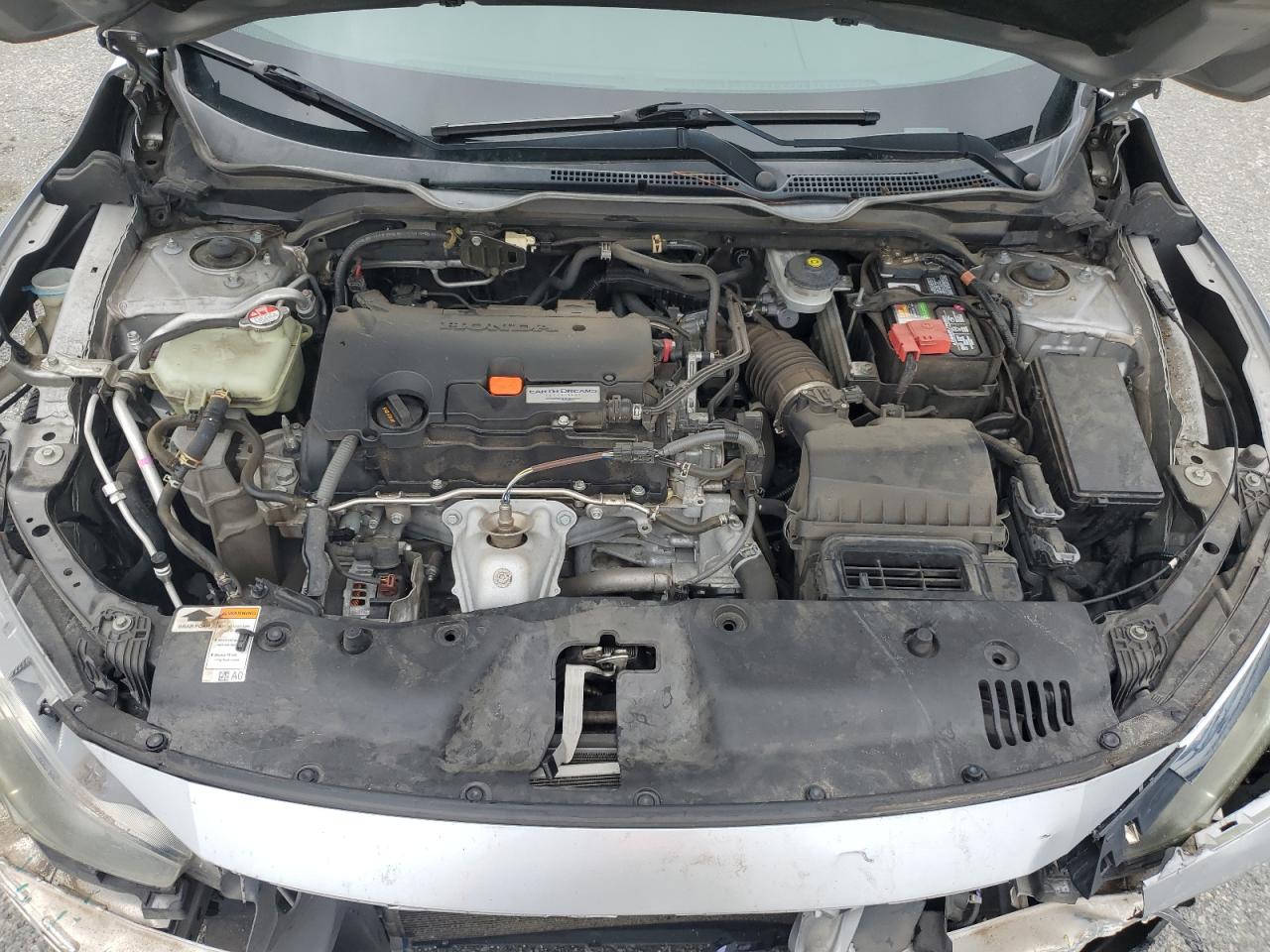 2017 Honda Civic VIN 19XFC2F52HE002111 Copart auction photo, front end damage thumbnail 11