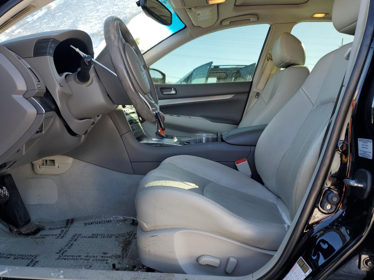 2015 Infiniti Q40 VIN JN1CV6AR7FM522076 Copart auction photo, front end damage thumbnail 7