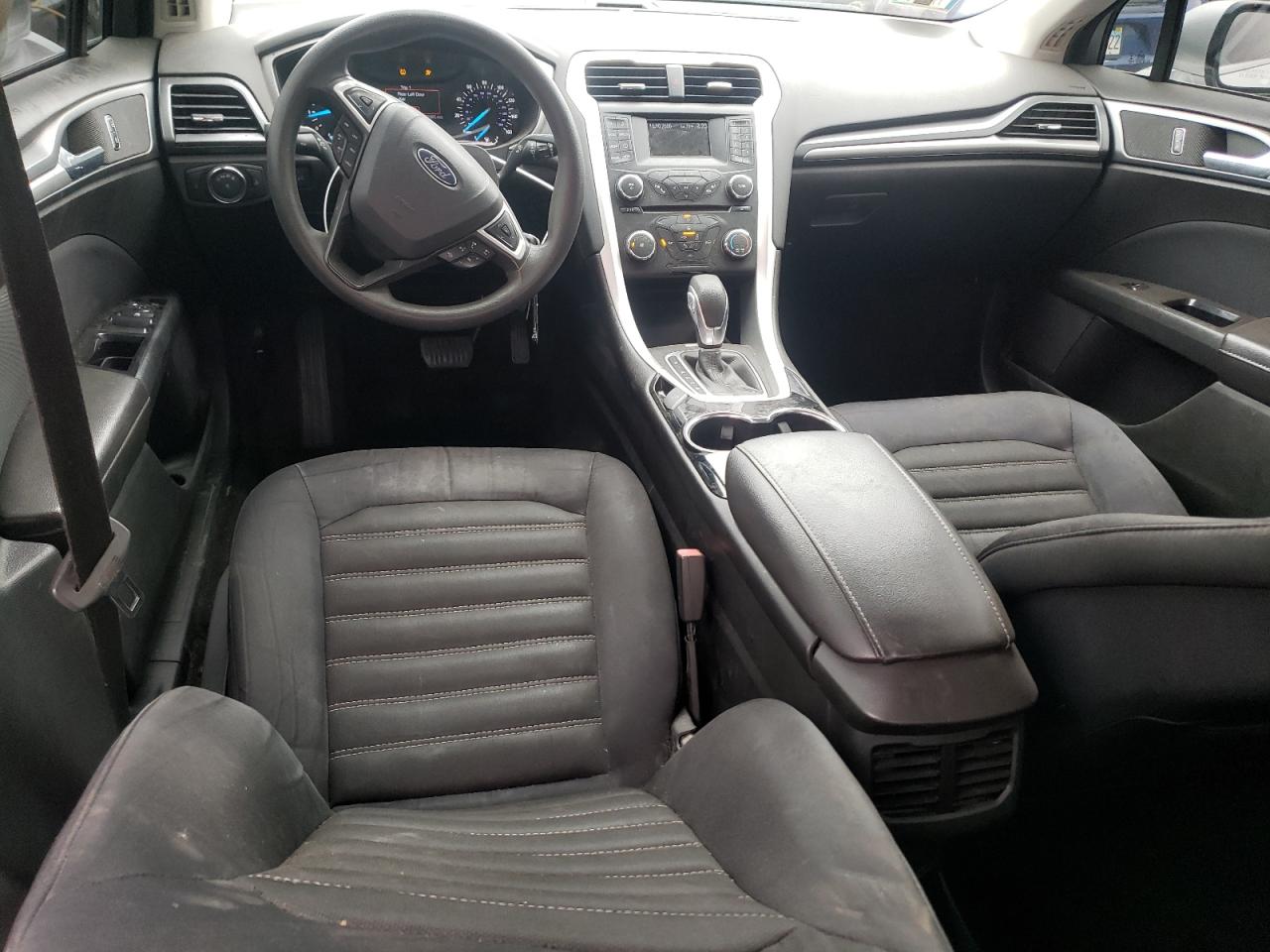 2014 Ford Fusion VIN 3FA6P0H70ER199605 Copart auction photo, rear end / front end damage thumbnail 8