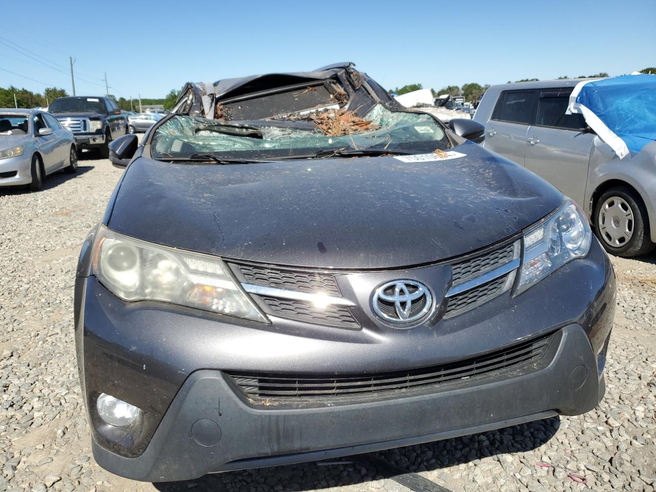 2014 Toyota RAV 4 VIN 2T3WFREV0EW122958 Copart auction photo, all over damage thumbnail 5