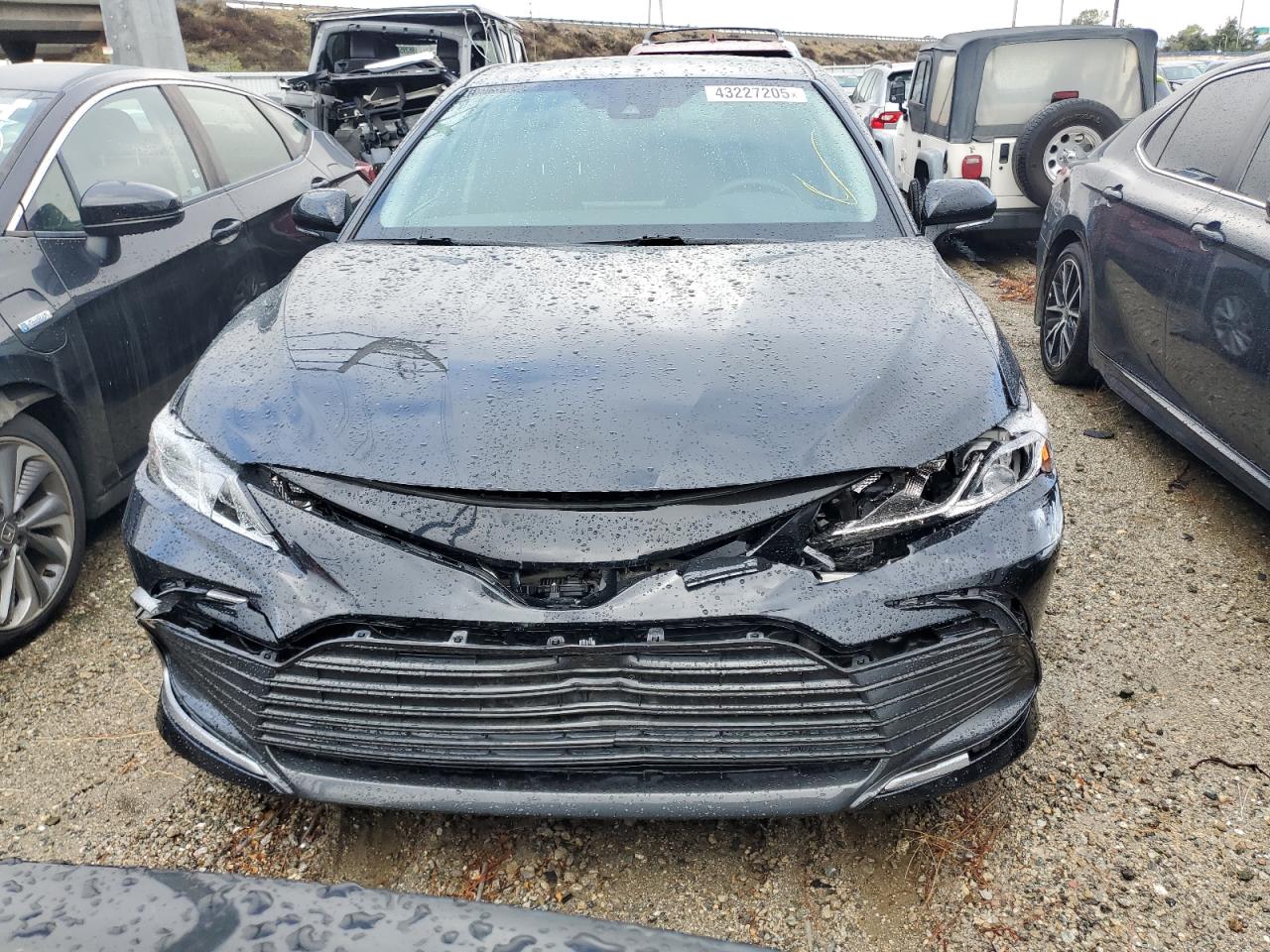 2021 Toyota Camry VIN 4T1R11AK4MU496957 Copart auction photo, rear end / front end damage thumbnail 5