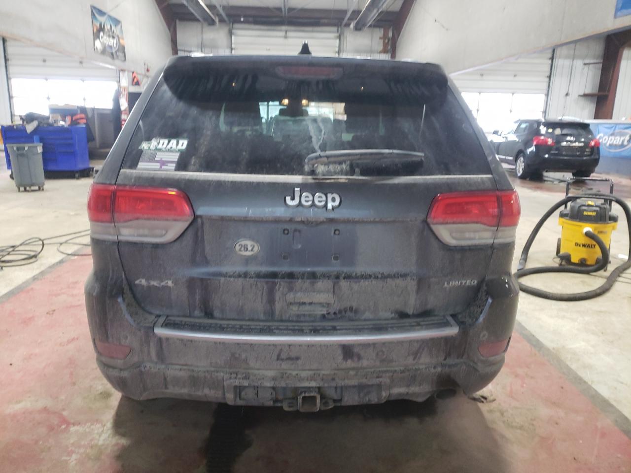 2016 Jeep Grand Cherokee VIN 1C4RJFBG6GC443490 Copart auction photo, front end damage thumbnail 6