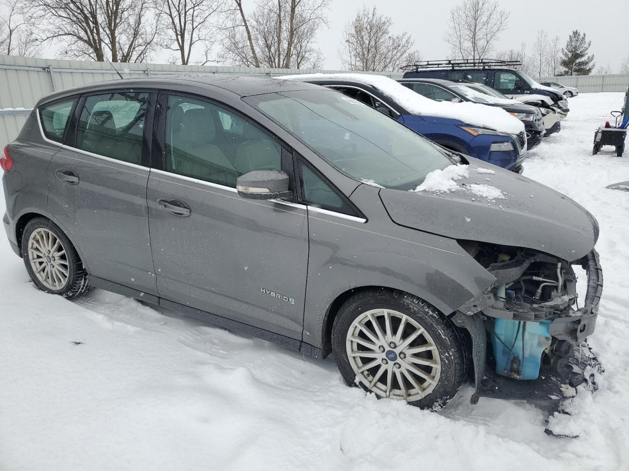 2013 Ford C-MAX VIN 1FADP5BU1DL544575 Copart auction photo, front end damage thumbnail 4