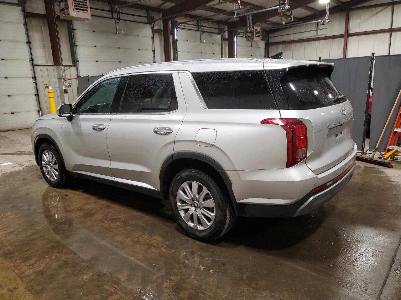 2024 Hyundai Palisade VIN KM8R2DGE6RU791596 Copart auction photo, front end / side damage thumbnail 2