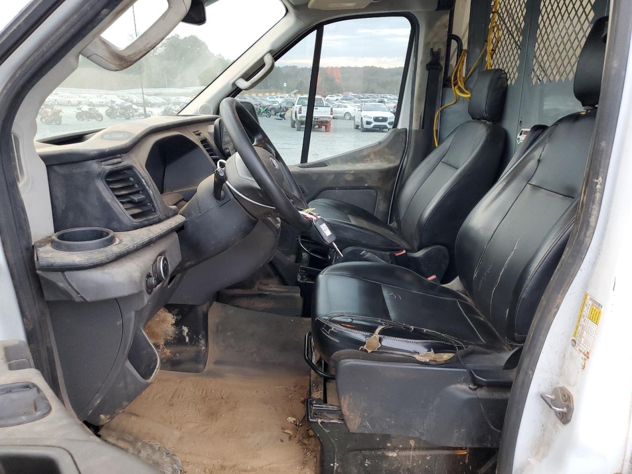 2020 Ford Transit VIN 1FTBR1C88LKB58276 Copart auction photo, rear end damage thumbnail 7