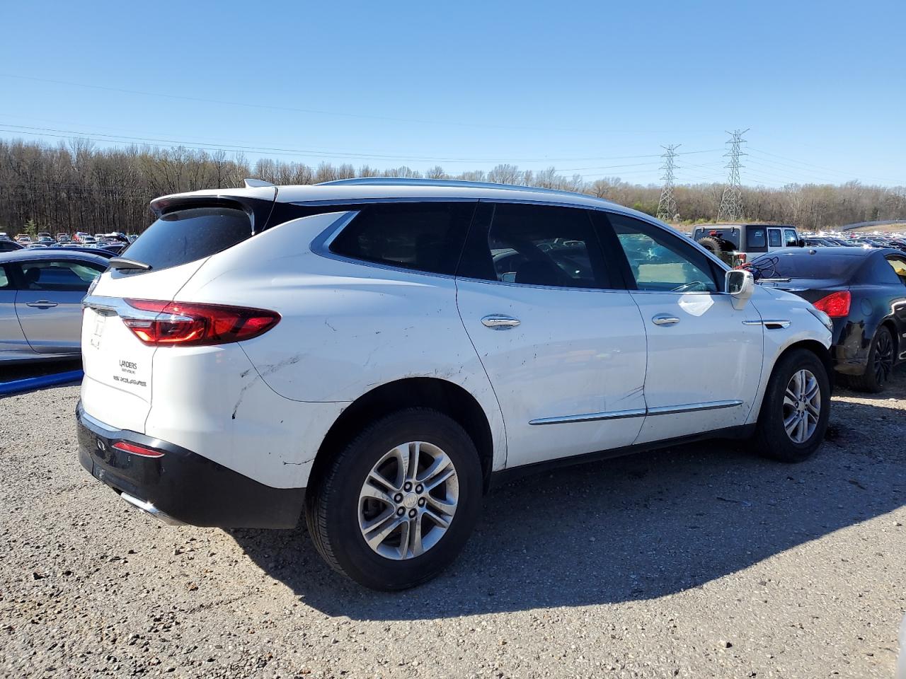 2018 Buick Enclave VIN 5GAERBKW4JJ151915 Copart auction photo, front end damage thumbnail 3