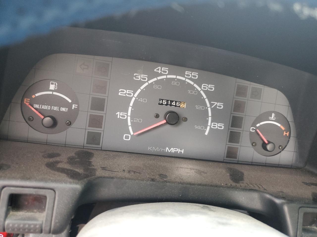 1990 GEO Metro VIN 2C1MR2465L6014681 Copart auction photo, front end damage thumbnail 9