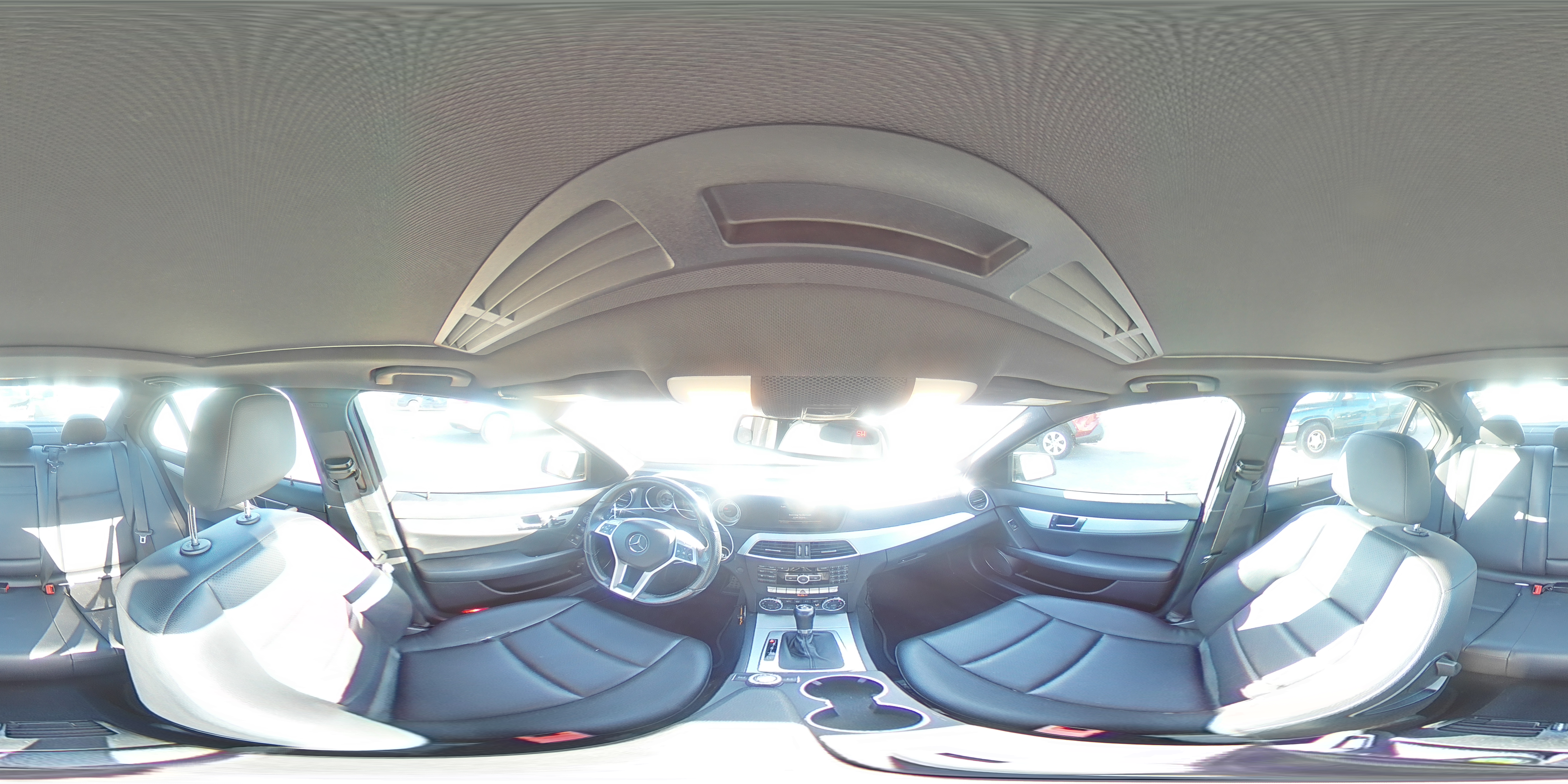 2014 Mercedes-Benz C-klasse VIN WDDGF4HBXEA959634 Copart auction photo, front end damage thumbnail 13