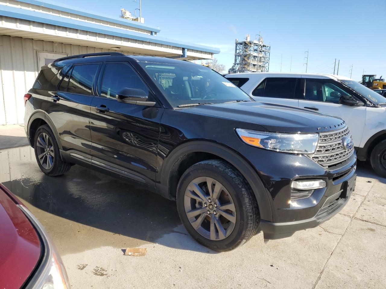 2023 Ford Explorer VIN 1FMSK7DH2PGC32642 Copart auction photo, rear end damage thumbnail 4