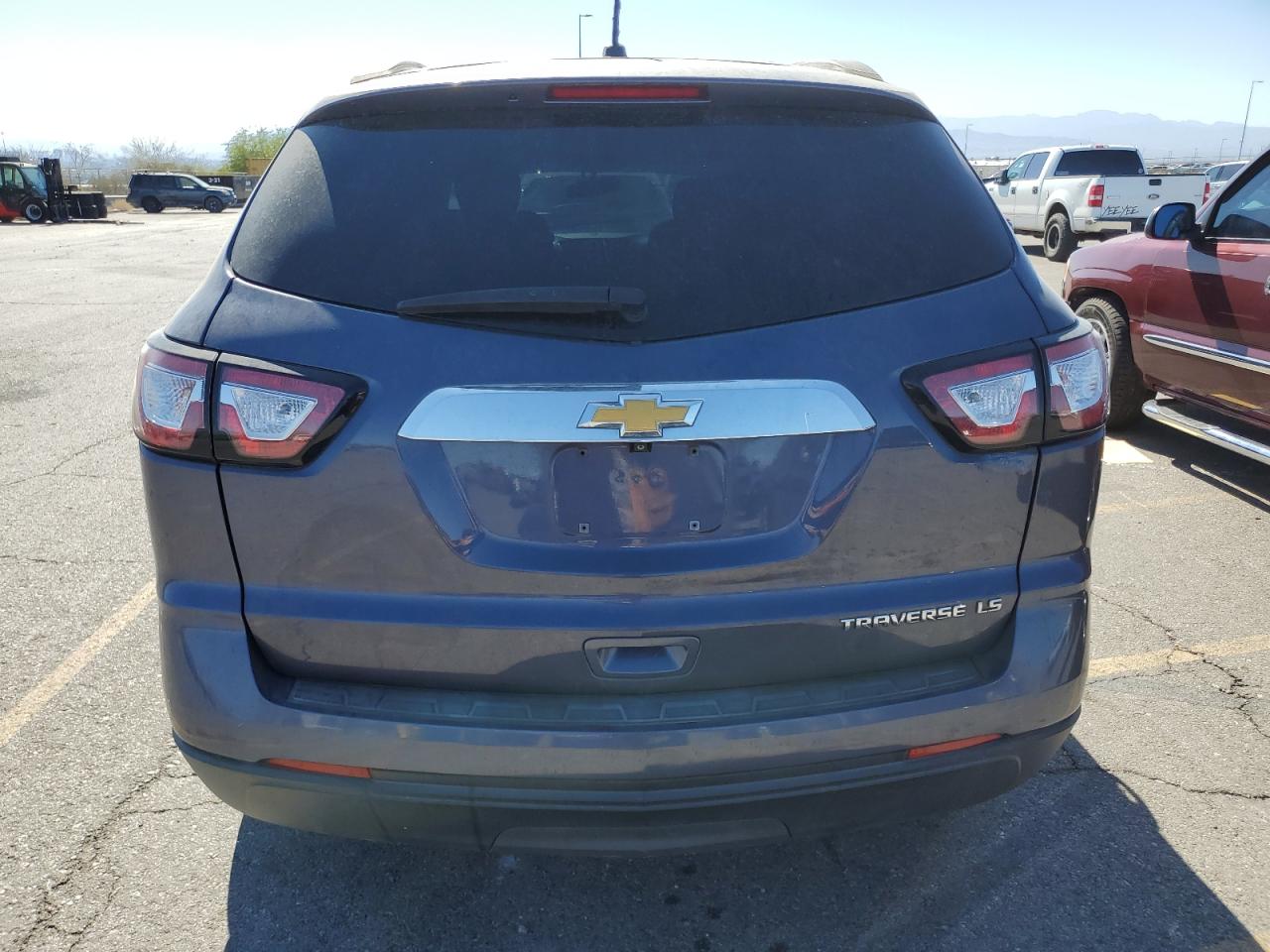 2014 Chevrolet Traverse VIN 1GNKRFKD3EJ294522 Copart auction photo, front end damage thumbnail 6
