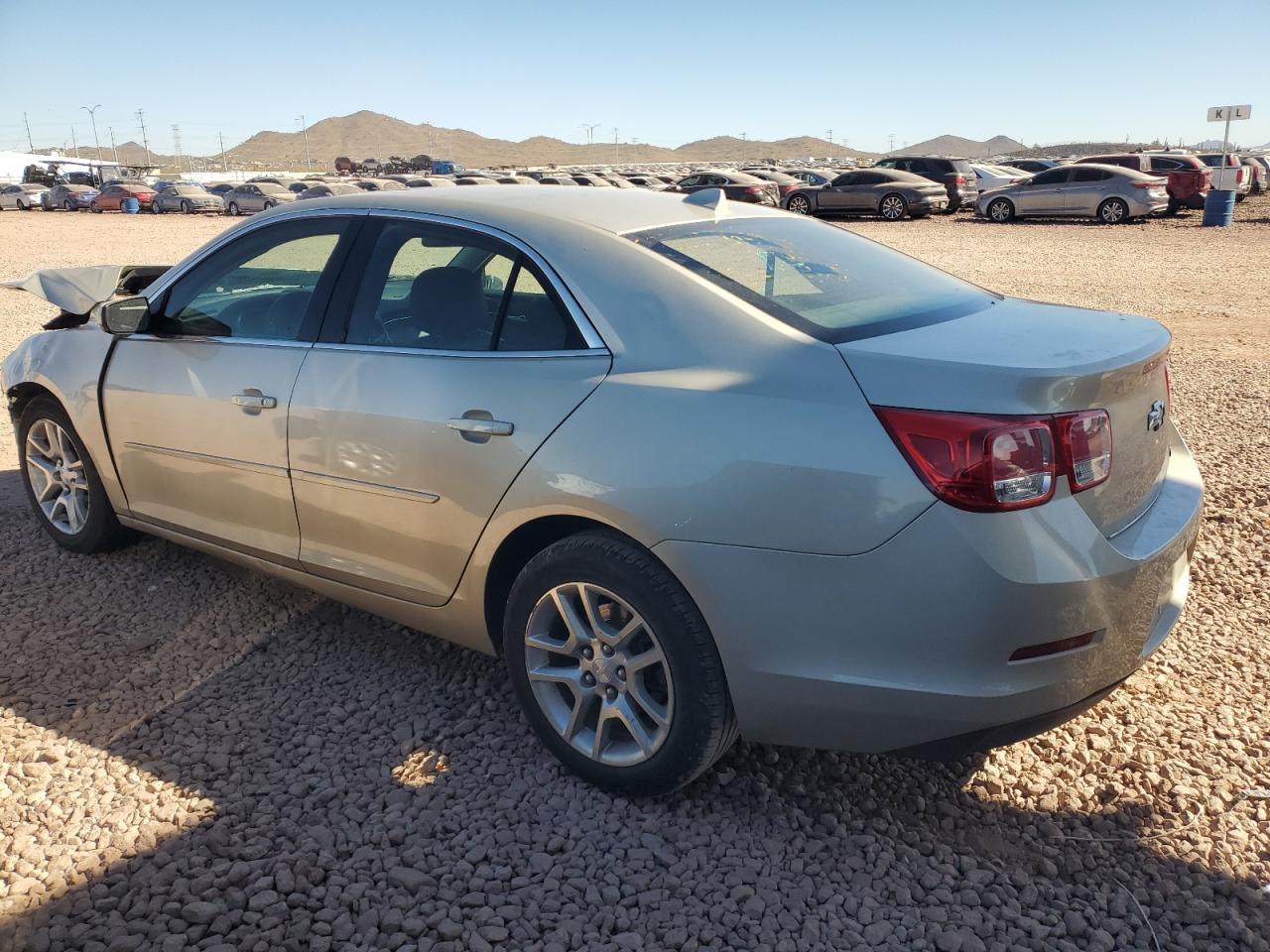 2013 Chevrolet Malibu VIN 1G11C5SA0DF213475 Copart auction photo, front end / side damage thumbnail 2