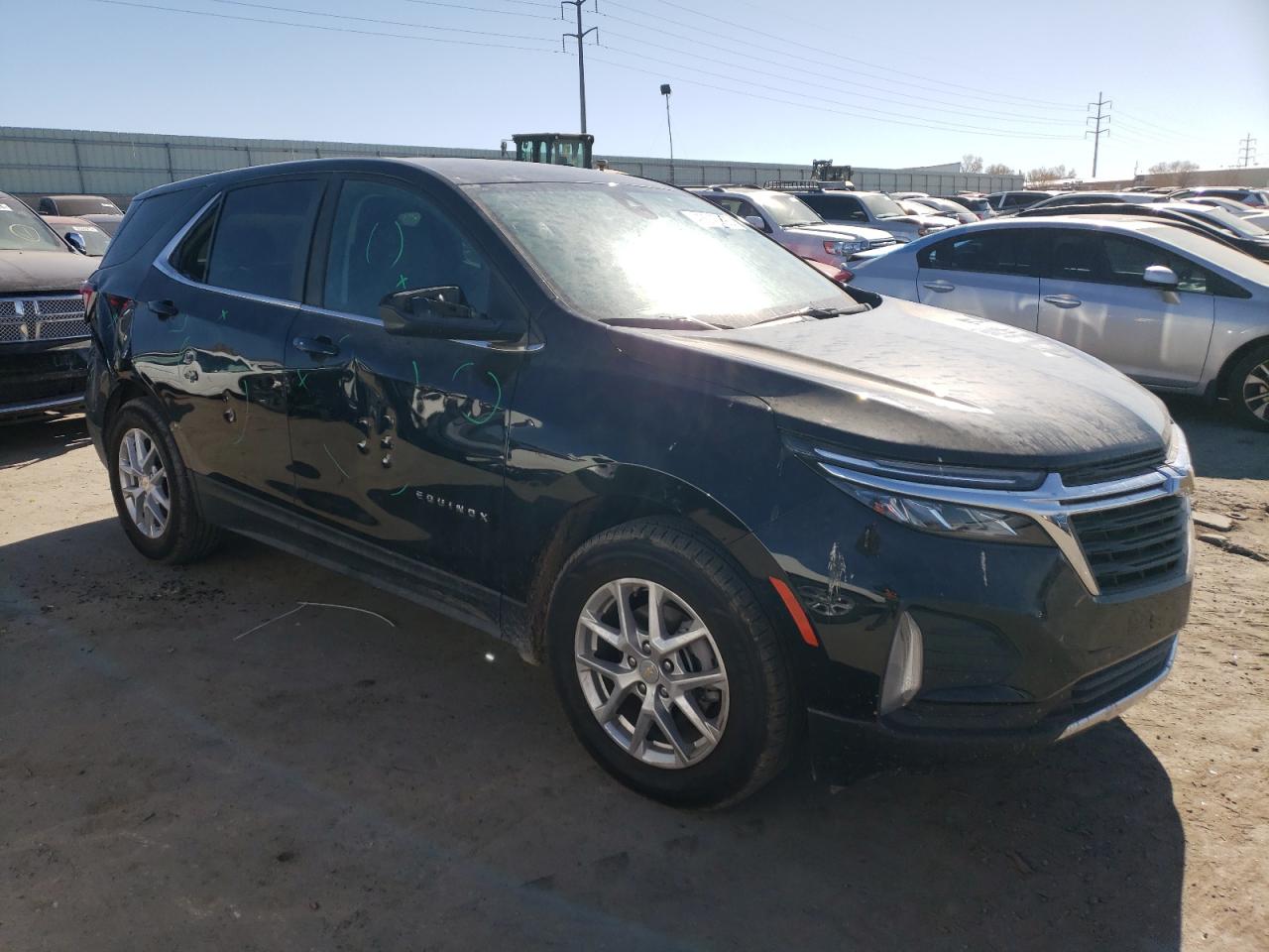 2023 Chevrolet Equinox VIN 3GNAXKEG3PL147564 Copart auction photo, side damage thumbnail 4