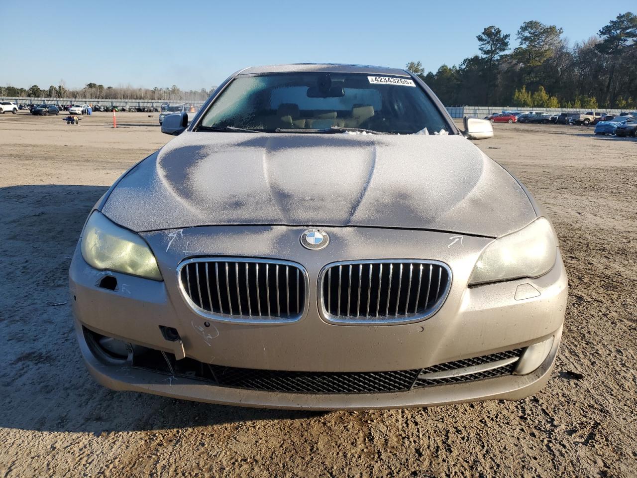 2012 BMW 5er VIN WBAXG5C5XCDX06126 Copart auction photo, front end damage thumbnail 5