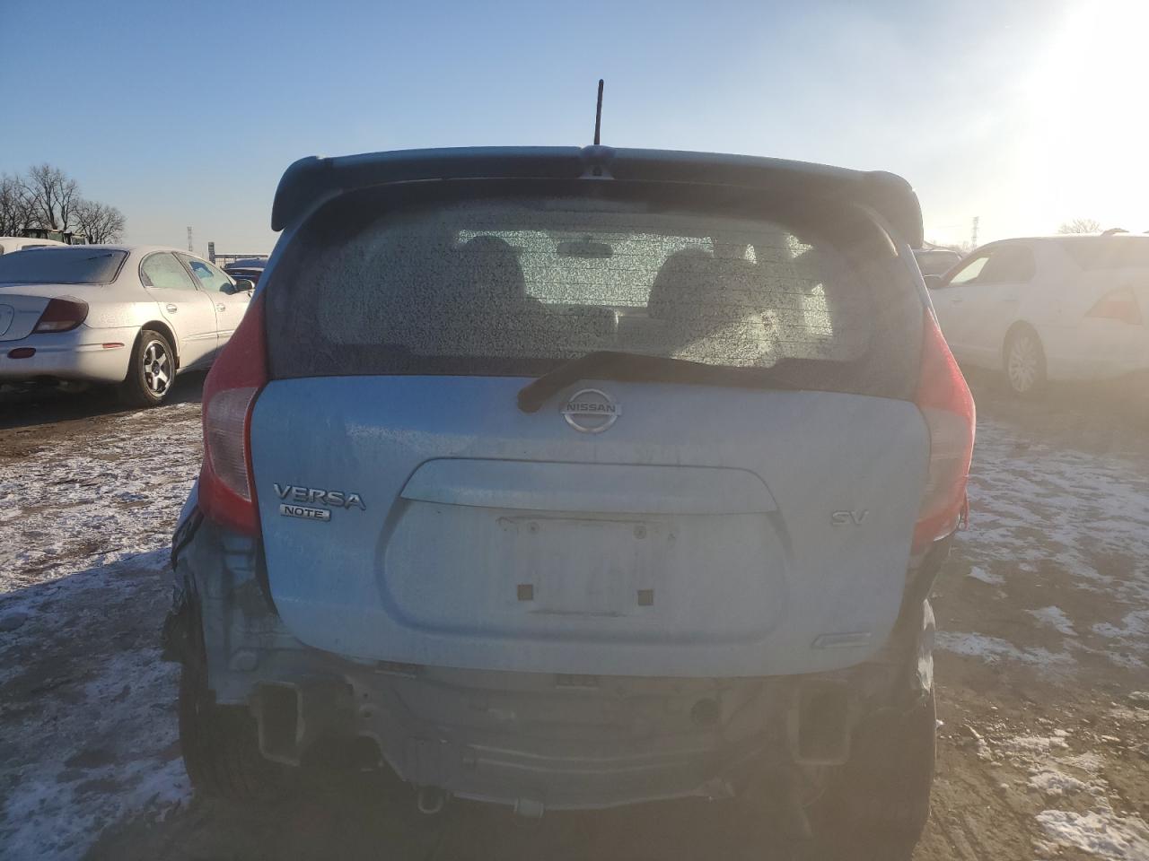 2015 Nissan Versa VIN 3N1CE2CP4FL383944 Copart auction photo, rear end damage thumbnail 6