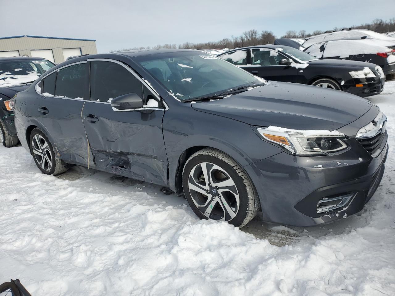2022 Subaru Legacy VIN 4S3BWAN66N3006062 Copart auction photo, side damage thumbnail 4