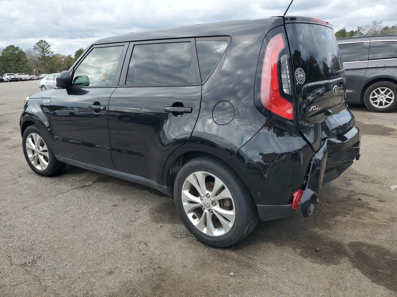 2016 KIA Soul VIN KNDJP3A56G7821343 Copart auction photo, rear end damage thumbnail 2