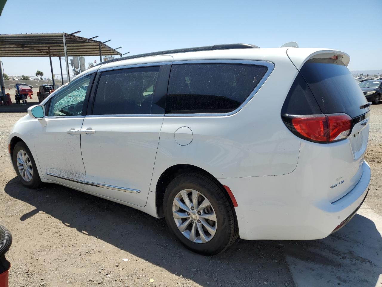 2017 Chrysler Pacifica VIN 2C4RC1BG3HR759130 Copart auction photo, top/roof damage thumbnail 2