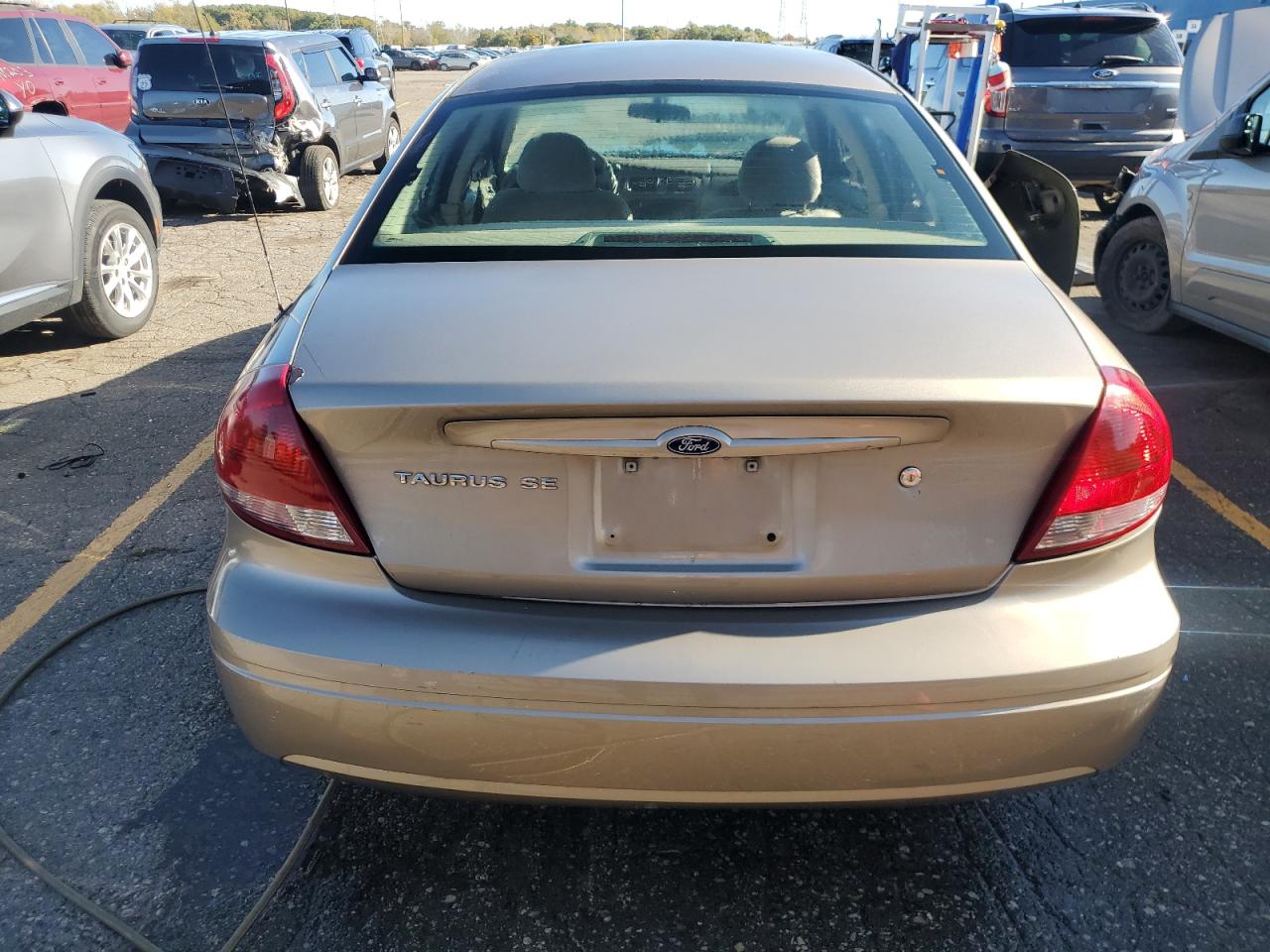2006 Ford Taurus VIN 1FAFP53U46A228481 Copart auction photo, side damage thumbnail 6