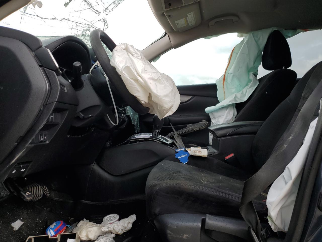 2016 Nissan Rogue VIN 5N1AT2MV2GC842095 Copart auction photo, biohazard/chemical / all over damage thumbnail 7