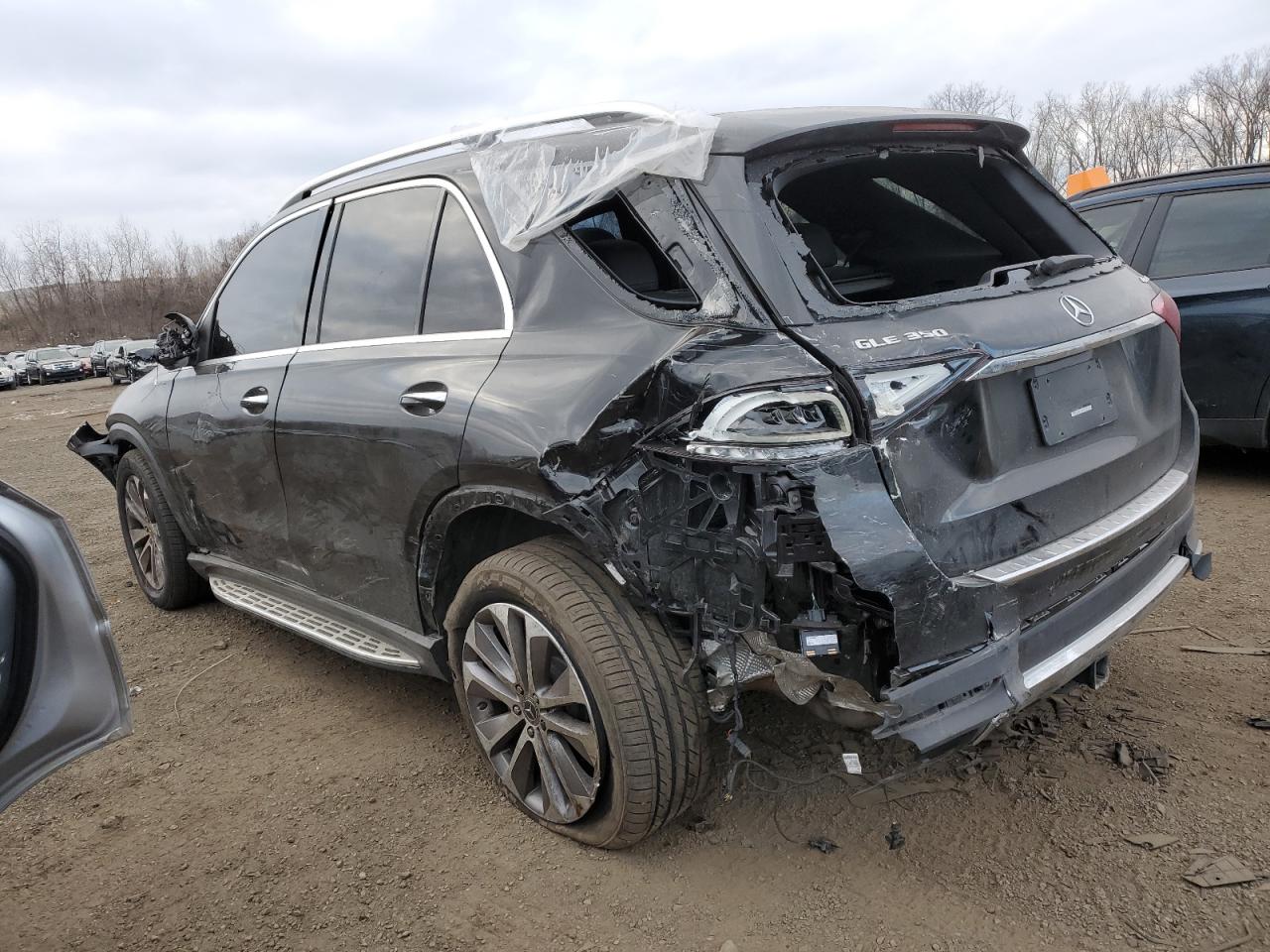 2022 Mercedes-Benz GLE VIN 4JGFB4KB0NA657646 Copart auction photo, all over damage thumbnail 2