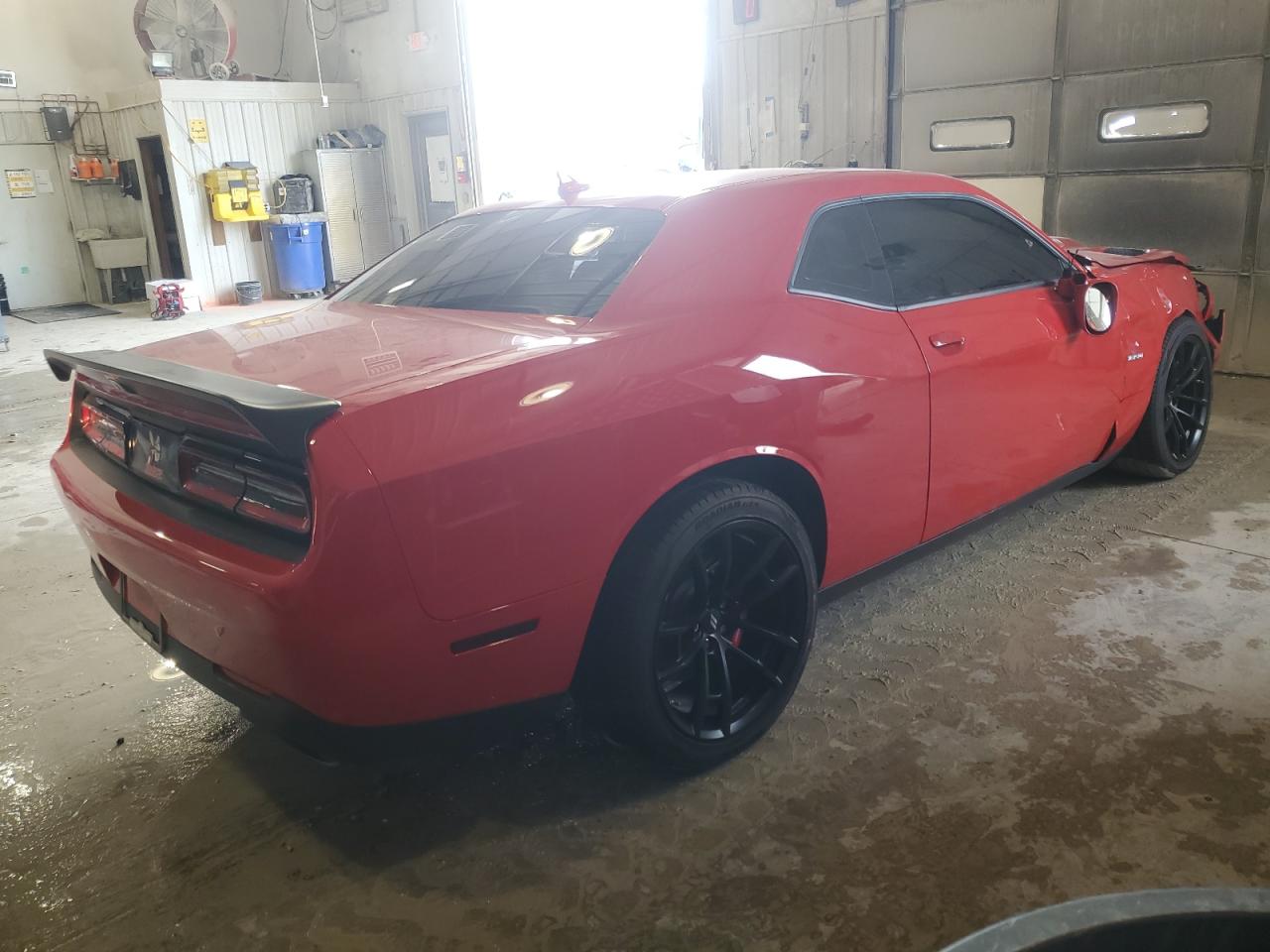 2021 Dodge Challenger VIN 2C3CDZFJ4MH583555 Copart auction photo, side / front end damage thumbnail 3