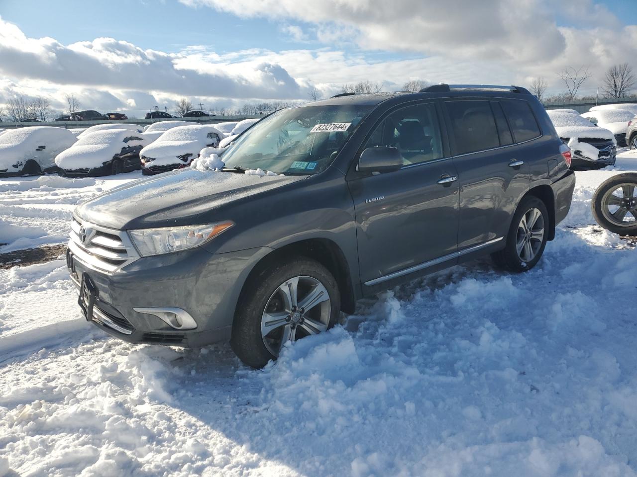 2011 Toyota Highlander VIN 5TDDK3EH9BS062539