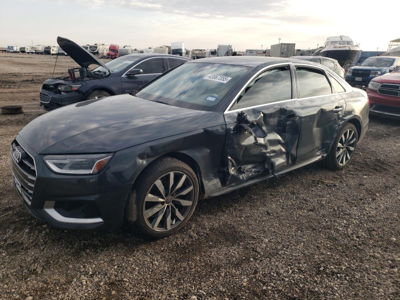 2020 Audi A4 VIN WAUGMAF40LA038858