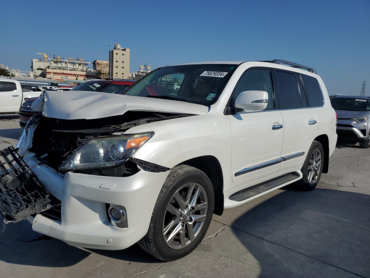 2013 Lexus LX VIN JTJHY7AX0D4131456