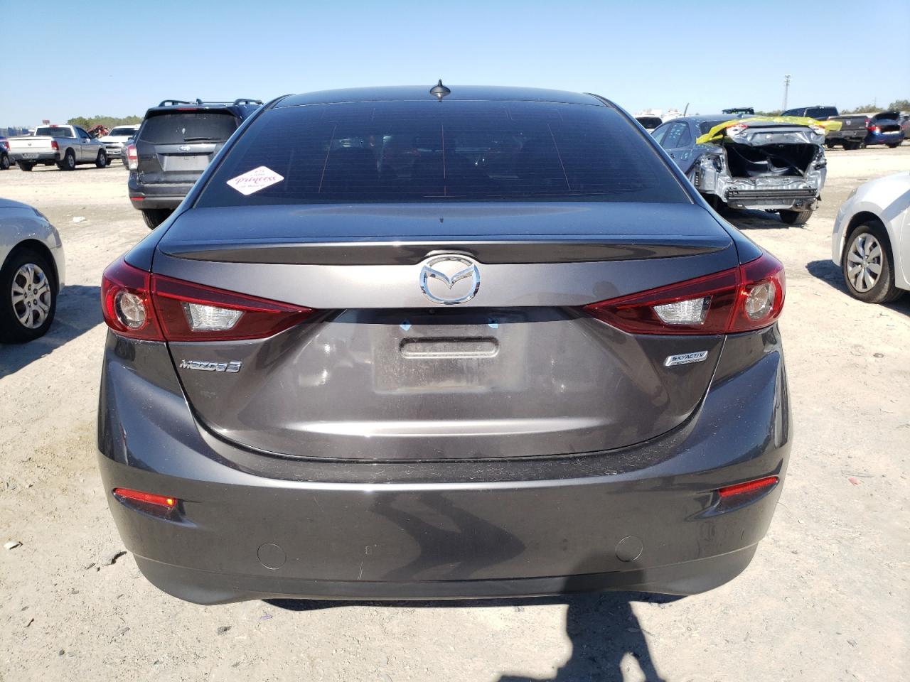 2018 Mazda 3 VIN 3MZBN1V35JM177741 Copart auction photo, front end damage thumbnail 6