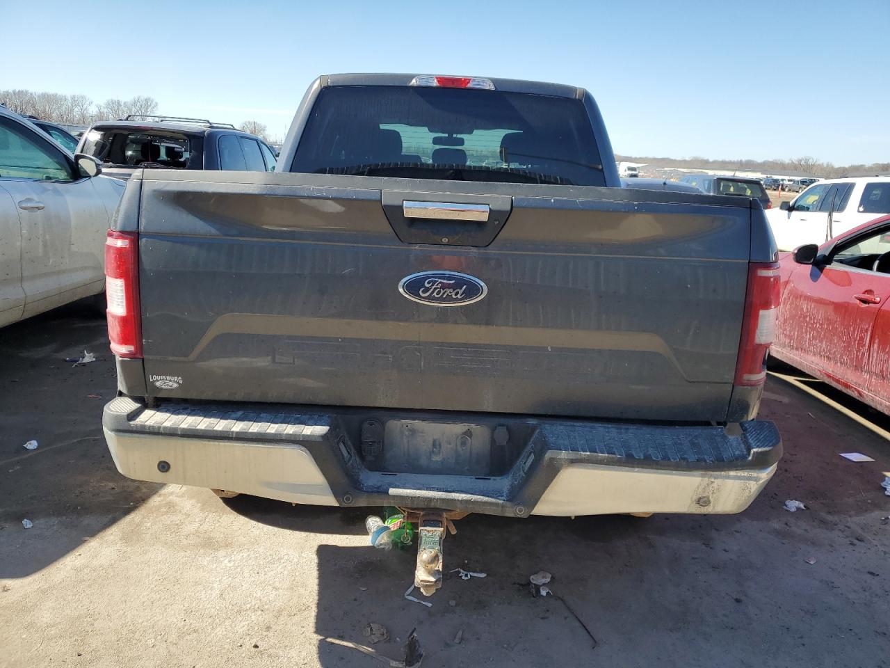 2019 Ford F-150 VIN 1FTEW1E59KKE21804 Copart auction photo, rear end / mechanical damage thumbnail 6