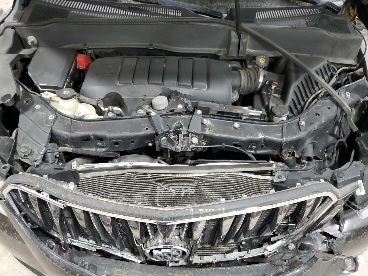 2015 Buick Enclave VIN 5GAKRBKDXFJ371133 Copart auction photo, front end / minor dent/scratches damage thumbnail 12