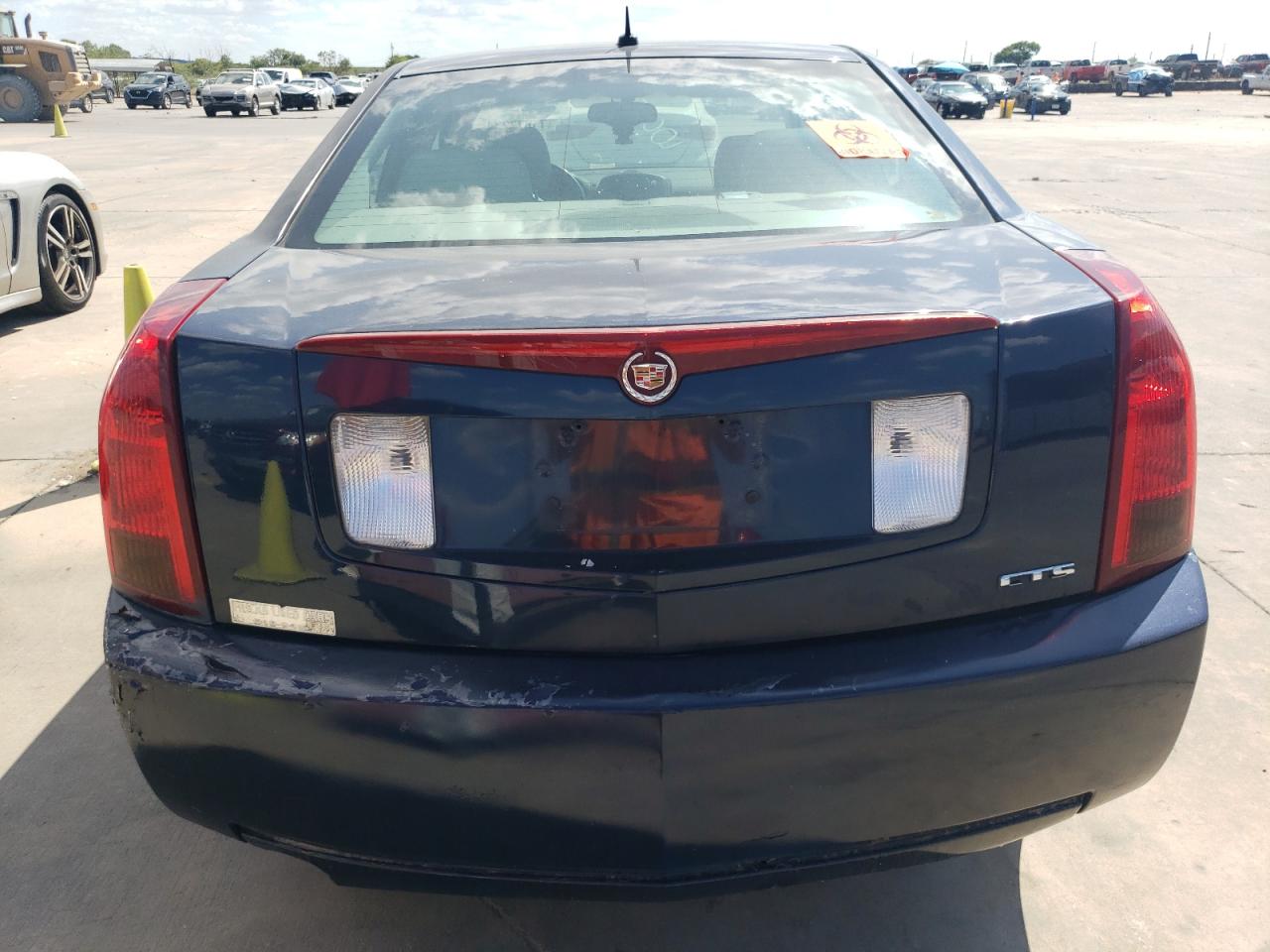2007 Cadillac CTS VIN 1G6DM57T170166060 Copart auction photo, front end damage thumbnail 6