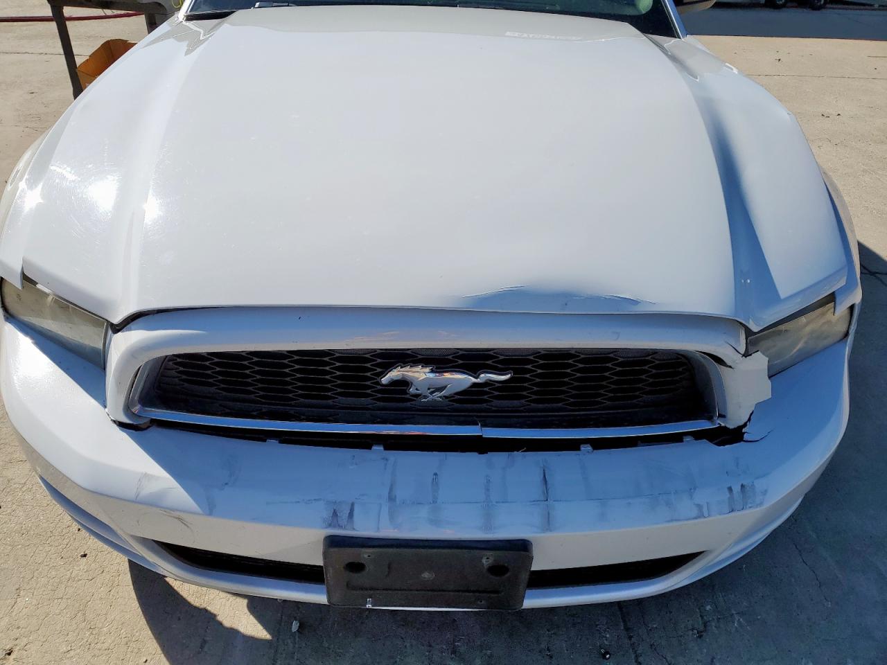 2014 Ford Mustang VIN 1ZVBP8AM7E5326292 Copart auction photo, rear end / front end damage thumbnail 11