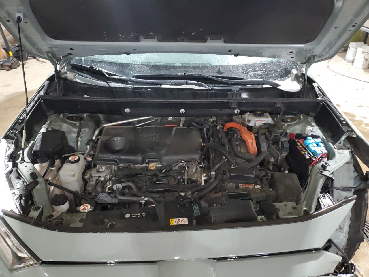 2020 Toyota RAV 4 VIN 2T3RWRFV9LW058184 Copart auction photo, front end damage thumbnail 12