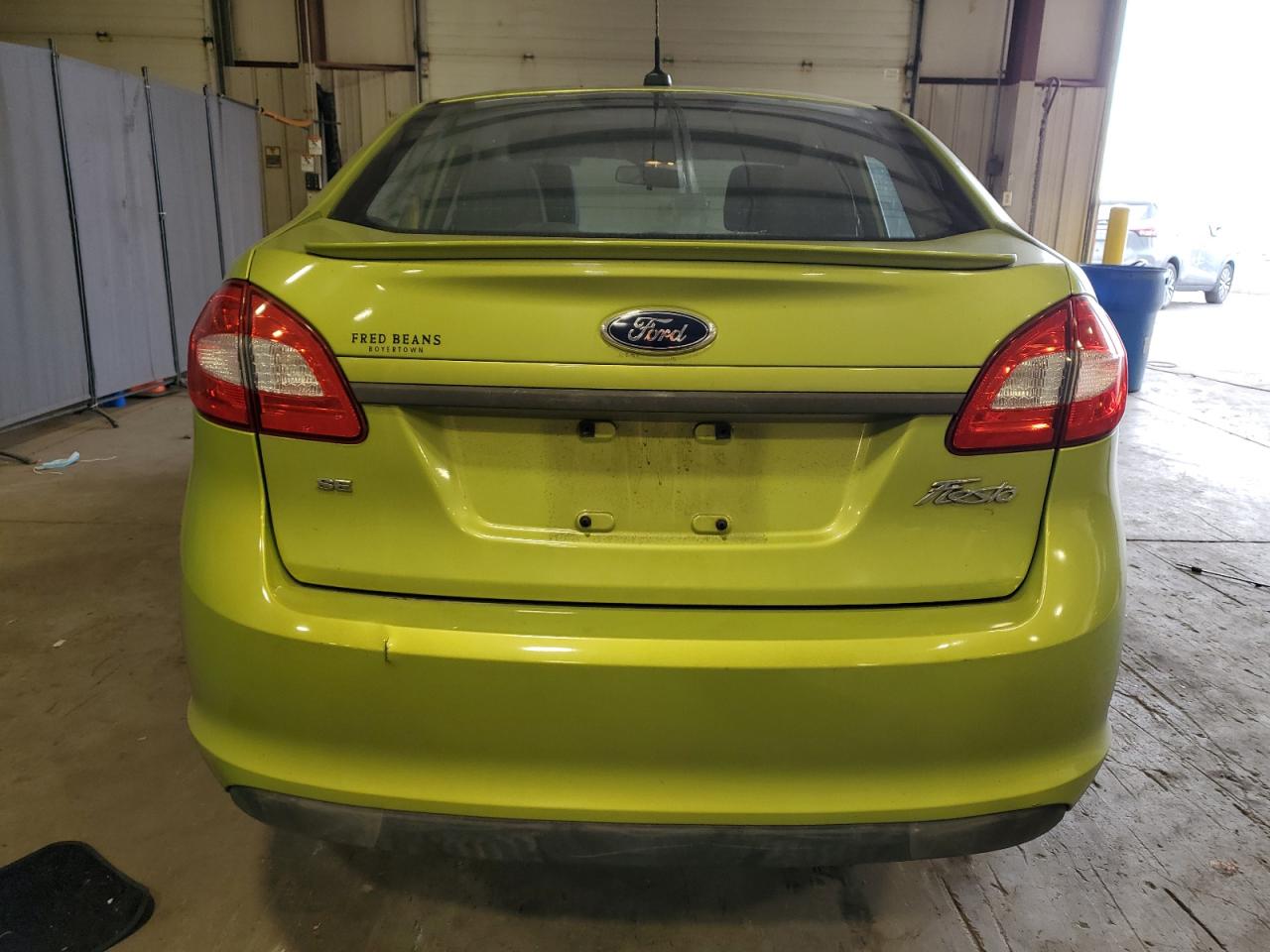 2012 Ford Fiesta VIN 3FADP4BJ6CM195779 Copart auction photo, front end / side damage thumbnail 6