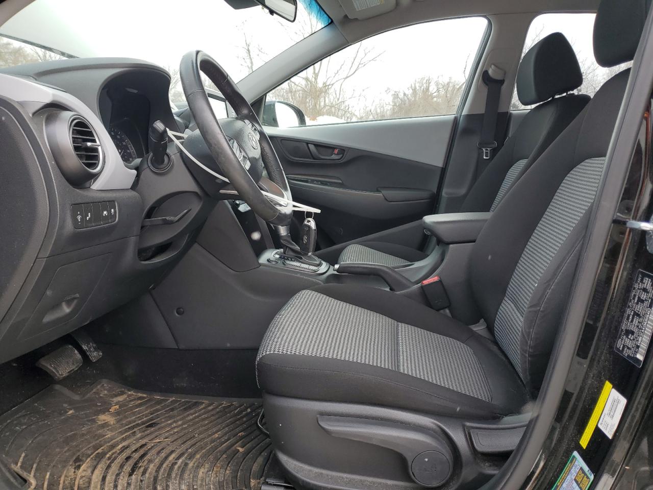 2021 Hyundai Kona VIN KM8K2CAA1MU606462 Copart auction photo, rear end / side damage thumbnail 7
