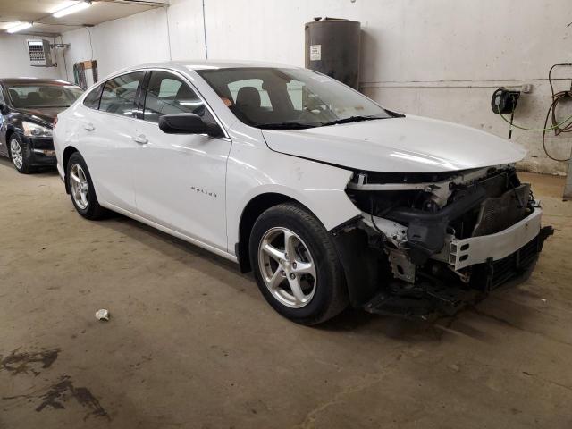 2017 Chevrolet Malibu VIN 1G1ZB5ST3HF111035 Copart auction photo, front end damage thumbnail 4