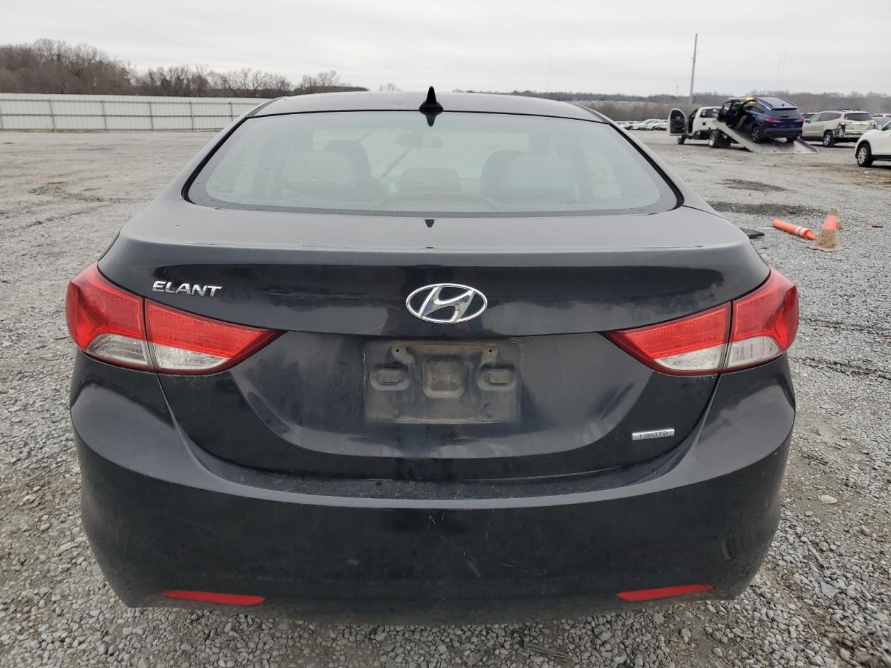 2011 Hyundai Elantra VIN 5NPDH4AE7BH018691 Copart auction photo, side / front end damage thumbnail 6