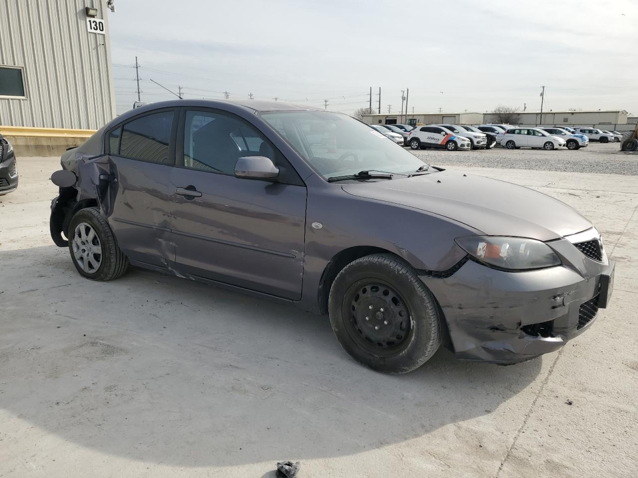 2009 Mazda 3 VIN JM1BK32F391235831 Copart auction photo, rear end / side damage thumbnail 4