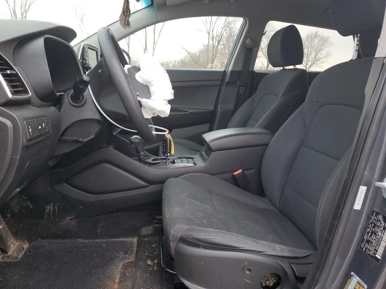2019 Hyundai Tucson VIN KM8J23A43KU979280 Copart auction photo, front end / minor dent/scratches damage thumbnail 7