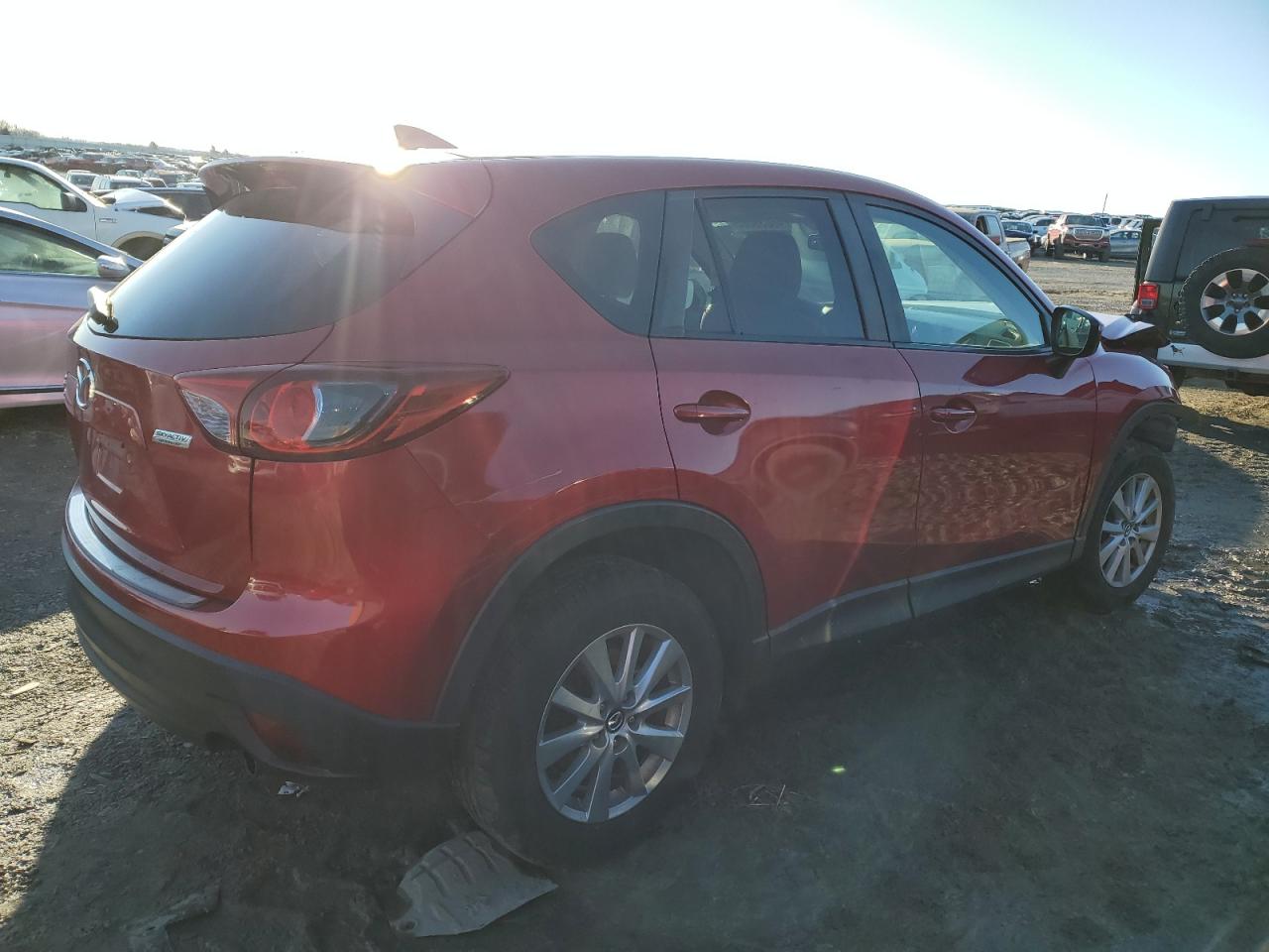 2016 Mazda CX-5 VIN JM3KE4CY6G0889410 Copart auction photo, front end damage thumbnail 3
