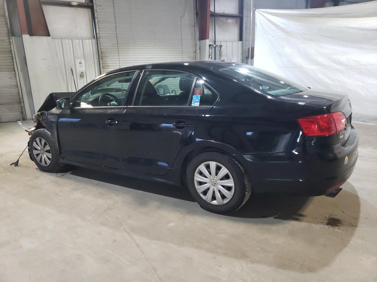 2014 Volkswagen Jetta VIN 3VW2K7AJ6EM381244 Copart auction photo, frame damage / front end damage thumbnail 2
