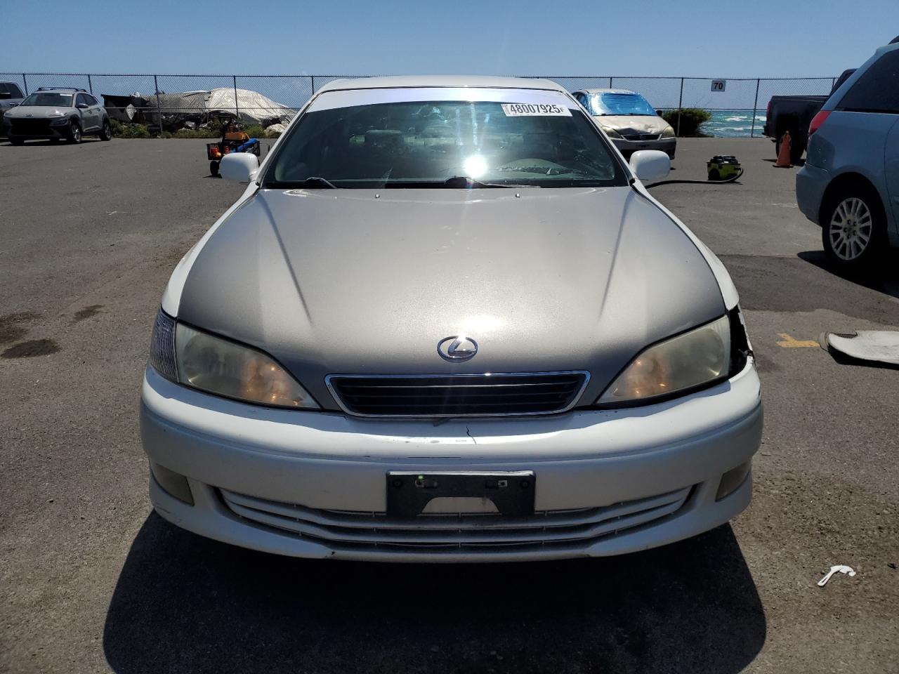 2000 Lexus ES VIN JT8BF28G9Y0273680 Copart auction photo, rear end / front end damage thumbnail 5