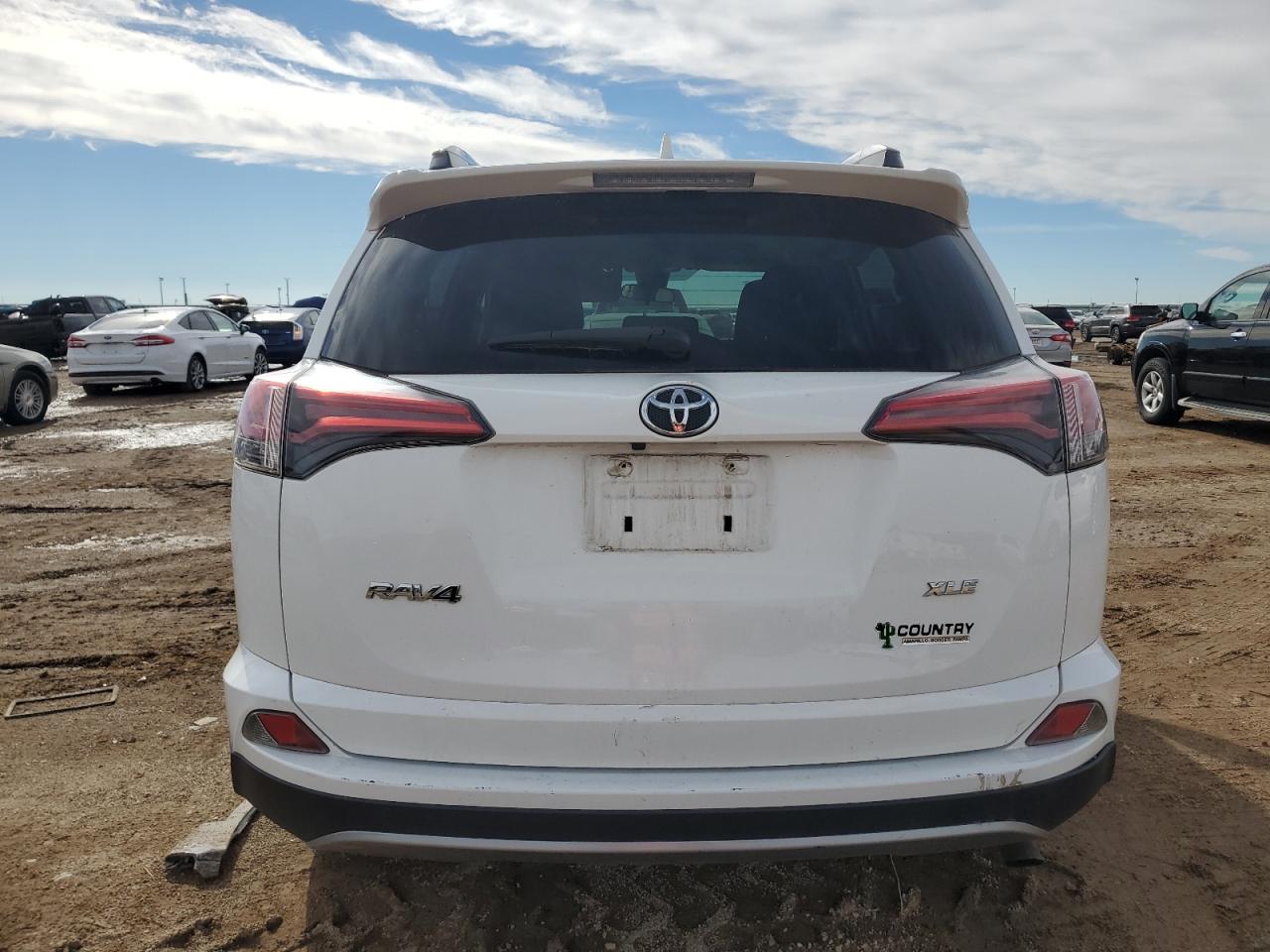 2018 Toyota RAV 4 VIN 2T3WFREV6JW410347 Copart auction photo, front end damage thumbnail 6
